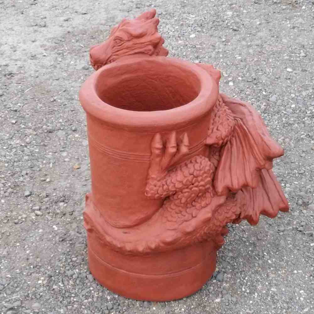 dragon chimney pot smirk